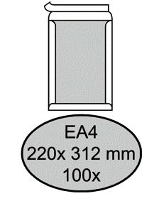 Bordrug Envelop EA4 Wit