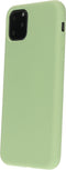 Mobiparts Silicone Cover - iPhone 11 Pro Max - Soft-touch afwerking - Groen