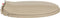 vidaXL - Toiletbril - soft-close - en - quick-release - ovaal - beige