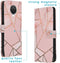 iMoshion Hoesje Geschikt voor Nokia G20 / G10 Hoesje Met Pasjeshouder - iMoshion Design Softcase Bookcase - Goud / Roze / Pink Graphic