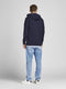 JACK&JONES JJNAVY - Sweat Zip Hood - Met capuchon en rits - Donkerblauw - Maat XL