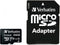 Verbatim 256GB - microSDHC/SDXC - Klasse 10 - 10 MB/sec