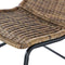 WOOOD Tom Schommelstoel Buiten - Rattan - Naturel - 97x51x95