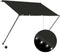 vidaXL - Luifel - uittrekbaar - met - LED - 200x150 - cm - antraciet