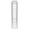 vidaXL - Schanskorfmuur - met - deksels - 100x20x100 - cm - gegalvaniseerd - staal