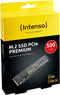 Intenso Premium M.2 SSD - 500GB - PCIe Gen3 x4 NVMe 1.3 tot 2100 MB/s lezen tot 1700 MB/s schrijven