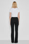 NOISY MAY NMPASA HW FLARED PANTS NOOS - Flared pantalon - High-waist - Elastische tailleband - M