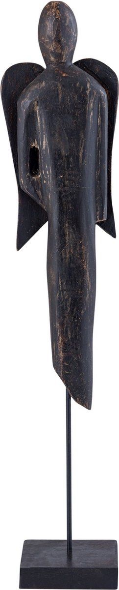 PTMD Deco Object Noyon - 14x13x59 cm - Hout - Bruin