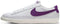 Nike Blazer Low Leather - Heren Sneakers - Maat 47.5 - White/Voltage Purple-Sail