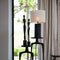 Light & Living Breska - Cilinder Lampenkap - Ø40x30cm - Parel Wit