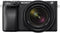 Sony α6400 - Systeemcamera - 24,2MP 4K video 0,05s autofocus - Zwart