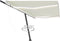 vidaXL - Luifel - automatisch - met - LED - en - windsensor - 500x300 - cm - crèmekleur