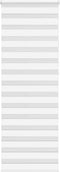 vidaXL - Zebra - rolgordijn - 90x230 - cm - stofbreedte - 85,9 - cm - polyester - wit