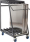 RVS Werktafel Trolley, voor 5 SOLID200 Werktafels, 88x65x113cm (LxBxH), T91200