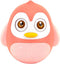 Happy World Pinguïn Tuimelaar + Geluid Roze