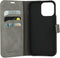 Mobiparts iPhone 14 Pro Max - Classic Wallet Case - Ruimte voor pasjes - Granite Grey