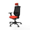 Bureaustoel Piqueras y Crespo D036G2H Donker oranje