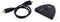 Gembird DSW-HDMI-35 - HDMI schakelaar 3 naar 1 - 4K 30Hz - Zwart