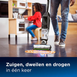 BISSELL CrossWave X7 Cordless Pet - Snoerloze vloerreiniger - 3-in-1 stofzuigen dweilen drogen - (1 liter)