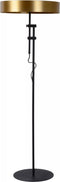 Lucide GIADA - Vloerlamp - Ø 45 cm - 2xE27 - Mat Goud / Messing