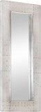 vidaXL - Spiegel - luchtvaartstijl - 110x50 - cm - metaal