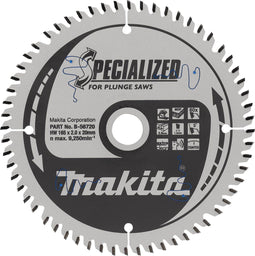 Makita Specialized - Invalzaag - 165mm 60 tanden Hi-ATB (1 stuk)