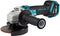 Makita DGA513Z - Haakse slijper 125mm - Brushless motor en variabele snelheidsregelaar - Blauw