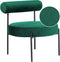 Fauteuil ALPHA Fluweel Smaragdgroen