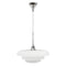 Dyberg Larsen AVA Pendant - Hanglamp D40 cm - Opal glas met chroom
