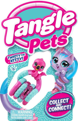 Tangle Jr. Pets - Linky the Flamingo - Fidget Toy - Dier (1 stuk)