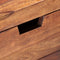 vidaXL - Nachtkastje - 40x30x50 - cm - massief - sheeshamhout