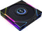 Lian Li Uni Fan TL LCD Reverse - 120mm case fan met RGB en LCD-scherm - Zwart (3-pack)