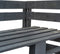 vidaXL - Tuinhoekbank - pallet - hout - grijs