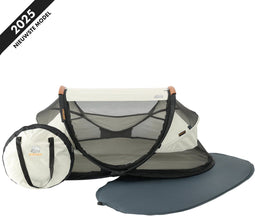 Deryan Baby Luxe - Campingbedje - Inclusief zelfopblaasbare matras - Ivory