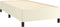 vidaXL - Bedframe - kunstleer - crèmekleurig - 100x200 - cm