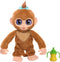 Pluche interactieve aap Peanut Furreal, pluche aap, 38 cm hoog met geluidsfuncties, speelgoed voor k