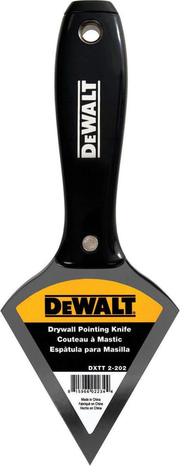 Plamuurmes | carbon staal punt | kunststof greep | 88,2 mm - 2-202