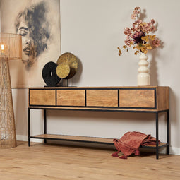 Sidetable RichWood 180 cm - naturel