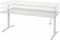 Slinger verstelbaar zit/zit bureau NLST breed 120CM diep 80 cm bladkleur Speciale Kleur framekleur Wit (RAL9010)