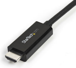 Startech.com MDP2HDMM3MB - Mini DisplayPort naar HDMI adapterkabel - 3 m 4K 30Hz - Zwart