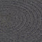 vidaXL - Placemats - 4 - st - rond - 38 - cm - katoen - effen - donkergrijs