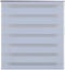 vidaXL - Duo - rolgordijn - 70x120 - cm - wit