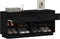 vidaXL - Schoenenkast - 110x34x52 - cm - massief - grenenhout - zwart