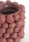 Light&living Vaas deco 19x18,5x21 cm NITALI keramiek oud roze