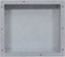 vidaXL - Douchenis - met - 2 - vakken - 41x51x10 - cm - matzwart