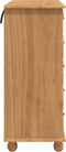 vidaXL - Ladekast - 'ASKIM'91x40x95,5 - cm - Massief - Hout - Pine