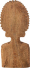 J-Line decoratie Buste Vrouw Mango - hout - naturel