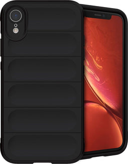 imoshion Hoesje - Geschikt voor iPhone Xr - EasyGrip Backcover - Zwart