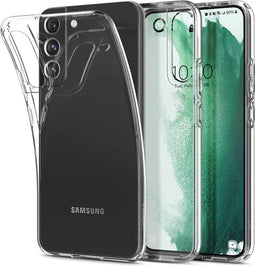 Spigen Crystal Flex - Back Cover - TPU met Air Cushion Technologie - Geschikt voor Samsung Galaxy S22 Plus