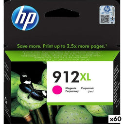 HP 912XL - Originele inkt cartridge - Magenta (60 Stuks)